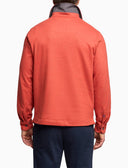 Herrenhemd orange in Uni-Optik