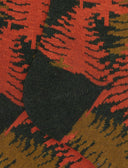 Calze lunghe uomo cotone caldo verdi fantasia foresta