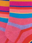 Calze corte bambino cotone erica righe multicolor - Gallo 1927 - Official Online Shop