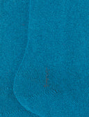 Calze lunghe donna cashmere blu tinta unita - Gallo 1927 - Official Online Shop