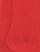 Calze lunghe donna cashmere rosso tinta unita - Gallo 1927 - Official Online Shop