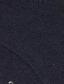 Calze fantasmini donna cashmere blu tinta unita - Gallo 1927 - Official Online Shop