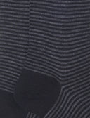 Calze lunghe uomo lana e cotone nero righe windsor - Gallo 1927 - Official Online Shop