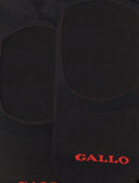 Solette accollate uomo cotone nero tinta unita - Gallo 1927 - Official Online Shop