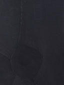 Calze lunghe uomo cotone chiffon nero tinta unita - Gallo 1927 - Official Online Shop