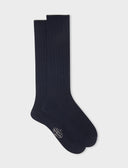 Calze lunghe uomo lana bordò tinta unita - Gallo 1927 - Official Online Shop