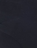 Calze fantasmini donna cotone nero tinta unita - Gallo 1927 - Official Online Shop