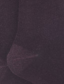 Calze corte donna viola tinta unita effetto scintillante - Gallo 1927 - Official Online Shop