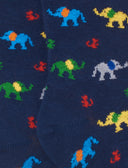 Calze lunghe bambino cotone royal fantasia elefanti e topini - Gallo 1927 - Official Online Shop