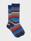 Calze lunghe bambino cotone royal fantasia mix righe e pois - Gallo 1927 - Official Online Shop