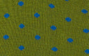 Calze fantasmini donna cotone fantasia pois verde - Gallo 1927 - Official Online Shop