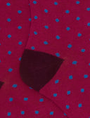 Calze lunghe bambino cotone fucsia fantasia pois - Gallo 1927 - Official Online Shop