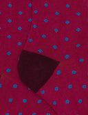 Calze corte bambino cotone fucsia fantasia pois - Gallo 1927 - Official Online Shop