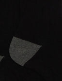 Calze corte uomo cotone e cashmere nero tinta unita e contrasti - Gallo 1927 - Official Online Shop