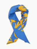 Bandana unisex cotone fantasia fiori giallo - Gallo 1927 - Official Online Shop